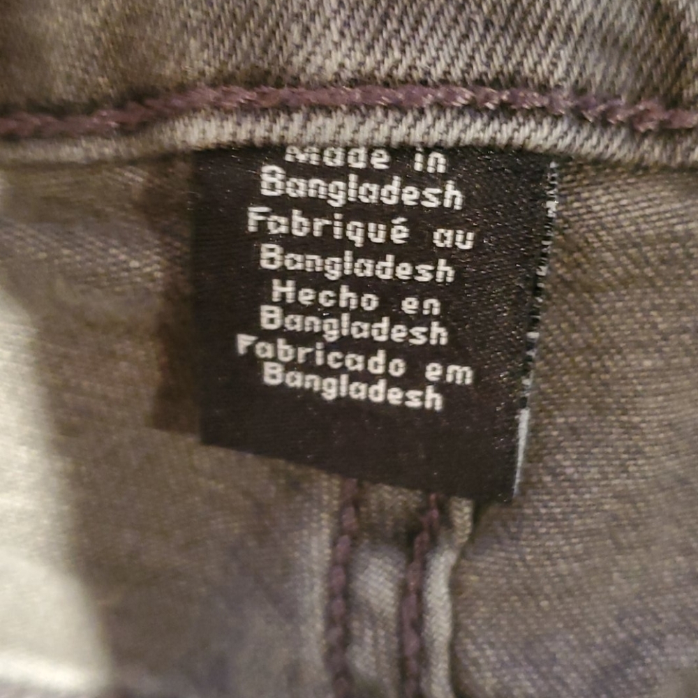 Size 14 Calvin Klein Jeans Gray Slim Boyfriend - Picture 7 of 8